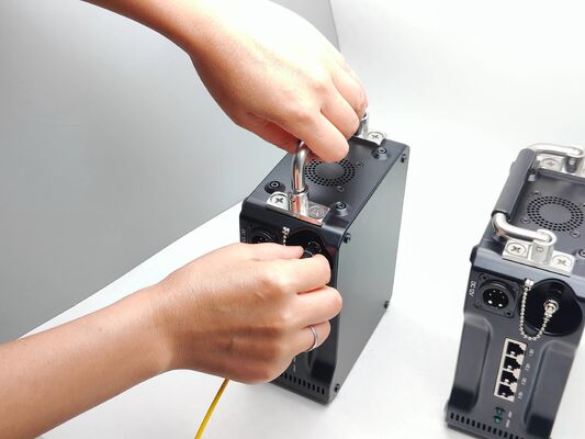 China 5x 12G SDI Fiber Transmission Mux With 1000M Network supplier