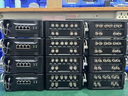 China 5CH 12G SDI Video With Network Via ST Fiber Transmission supplier