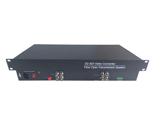 China Broadcast High Density 3G-SDI video/audio to Fiber Converter supplier