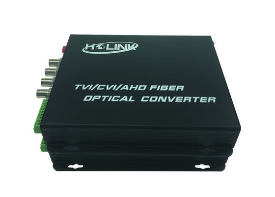 4ch  video + 1 return data fiber optic video converter , 1 ~ 64 channels bnc to fiber converter supplier