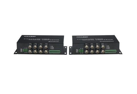 1-16ch ahd fiber converter,16 ch AHD +1 ch RS485(optional) ,fiber optic to coaxial converter supplier