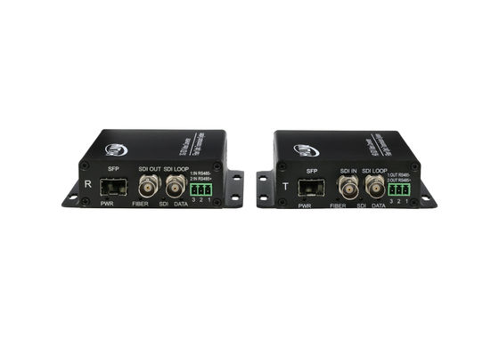 Best price SD-SDI 3G SDI converter with 1Ch 485 Data hd media converter 85mm x 76mm x 30mm supplier