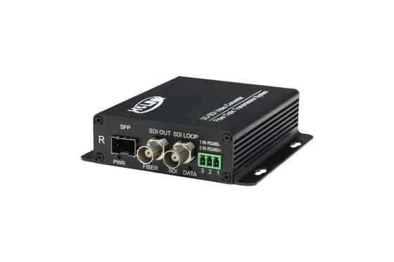 3G SDI Video Audio Signal To Fiber Converter Over 4ch Security Camera Video Converter supplier