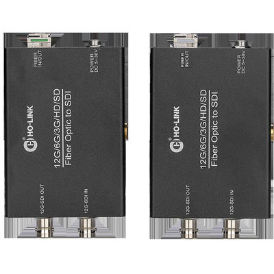 1-Channel BIDI 12G SDI to Fiber Converter Single Mode Single Fiber LC via SFP supplier
