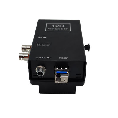 4 in 1 EFP 12G-SDI Video to Camera Fiber Optic Transmission System With 4pcs Transmitter and 1pc Rack CCU supplier