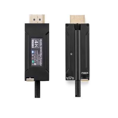 Mini 4K HD-MI Video and USB Extension 2KM Over Fiber Converter supplier