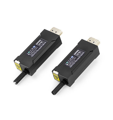 Mini 4K HD-MI Video and USB Extension 2KM Over Fiber Converter supplier