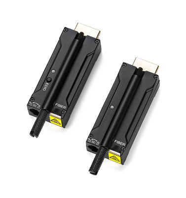 Mini 4K HD-MI Video and USB Extension 2KM Over Fiber Converter supplier