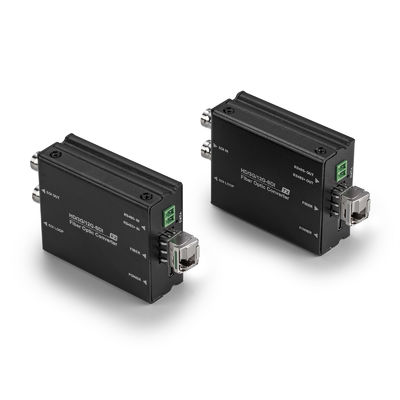 12G SDI Digital Broadcast Video Over Single Mode Fiber Optic, RS485 Data/ Tally supplier