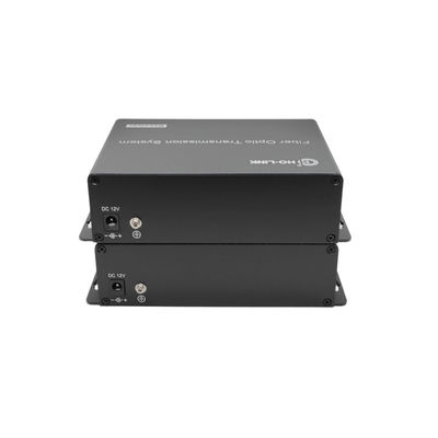 2 Channel Bidirectional AES/EBU Balanced Digital Audio Fiber Optic Converter supplier