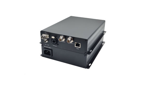 Multi-Functional 5CH 12G SDI to Ethernet Fiber Optic Converter With XLR Audio supplier