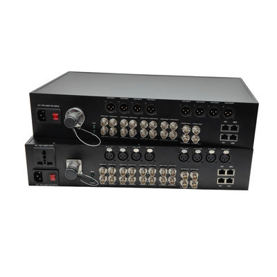 Customized Multi-functional SMPTE Hybrid Video/ Audio/ Ethernet Transmission Equipment Over Optical Fiber supplier