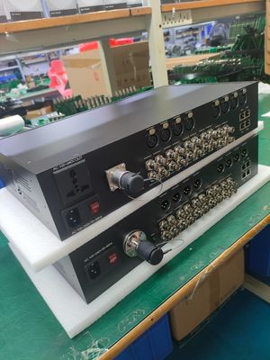 Customized Multi-functional SMPTE Hybrid Video/ Audio/ Ethernet Transmission Equipment Over Optical Fiber supplier