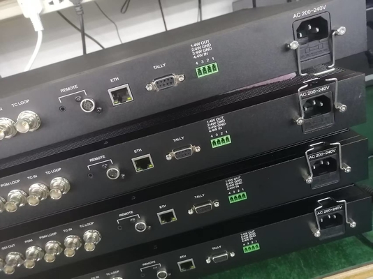EFP Fiber Camera Control System With 4K SDI Video, 1GB Ethernet, Genlock, Tally, Intercom, ODC Connector ( Includes Camera Optic Adaptor and Base Station) supplier