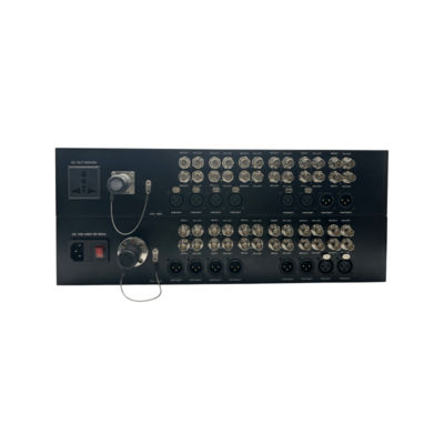 12 Channel 3G-SDI to Fiber Converter with 8CH XLR Audio, Lemo Connector, including Transmitter and Receiver supplier