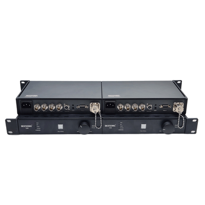 Rack-mount Chassis 4K SDI So-ny Camera Fiber Transmission System, Fibre Camera Adaptor + Fibre Base Station supplier