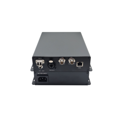 12G SDI Over Single Mode Fiber Transmitter and Receiver Extender Kits With XLR Audio and Ethernet supplier