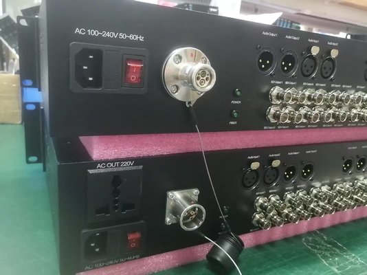 12-Channel 3G-SDI Fiber Optic Converter + 8CH XLR Balanced Audio, With SMPTE Fiber Connector to Transmit supplier
