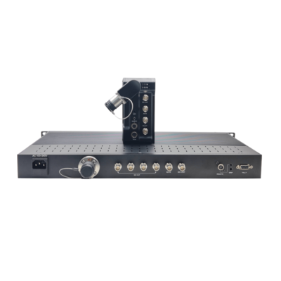 SMPTE Remote Control 4K 12G-SDI Fiber Transmission System With PGM Video Return supplier