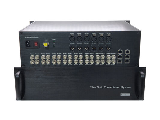 3RU 16CH 3G SDI with XLR and Ethernet, Dual LC Fiber Transmission System supplier