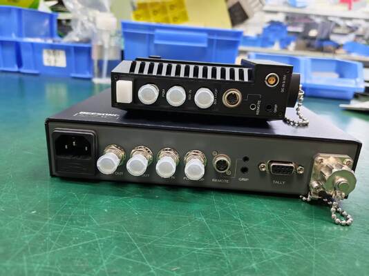 Side Mount 4K 12G SDI Fiber Transmission System With CCU supplier