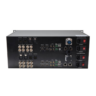 Fiber Transmission System 12G-SDI Video+4K60Hz HDMI With KVM+XLR Audio+Network+Neutrik Fiber Connector supplier