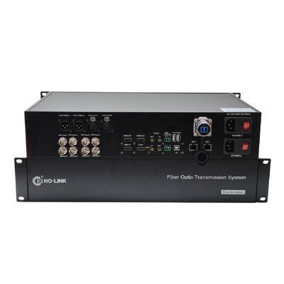Fiber Transmission System 12G-SDI Video+4K60Hz HDMI With KVM+XLR Audio+Network+Neutrik Fiber Connector supplier