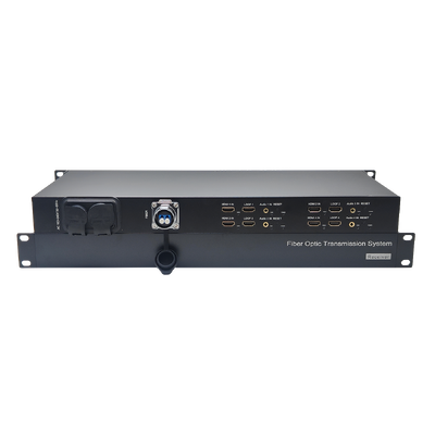 Custom-made 4 Channels Forward 4K60 HDMI Fiber Optic Converter Support 7680*1080P supplier