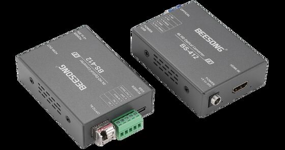 Newest Mini 4K60 HDMI Fiber Optic Converter with RS232 Data supplier