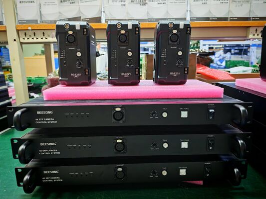 12G SDI Camera Fiber Adaptor With Ethernet, Intercom, Tally, Remote For Live Broadcasts supplier
