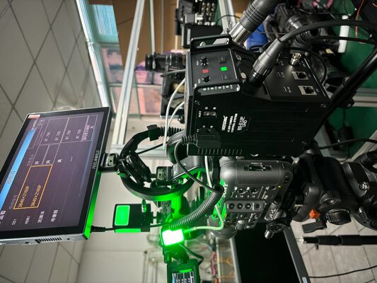 Tri-Level SYNC 12G SDI Fiber Camera Converter With Genlock, 4 Wires Intercom, IP Control, Tally, POE+ supplier
