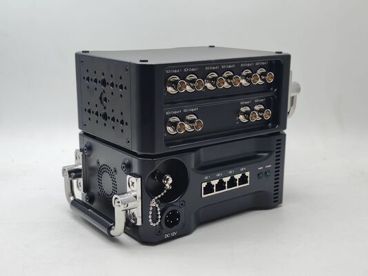 5x 12G SDI Fiber Transmission Mux With 1000M Network supplier