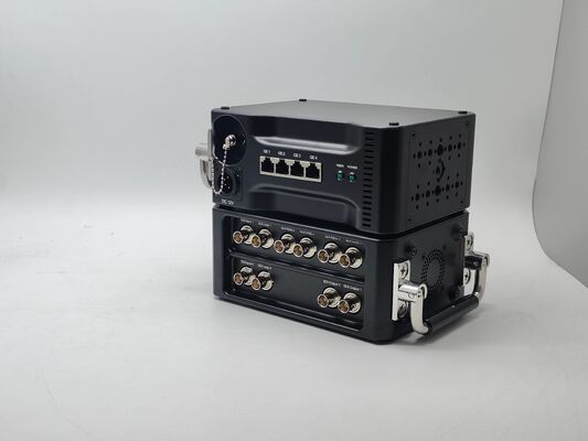 5x 12G SDI Fiber Transmission Mux With 1000M Network supplier