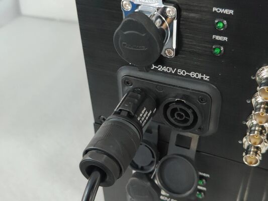 16 Channels 4K 12G SDI Video Fiber Transmission System with XLR Audio, 10GB Network, CNlinko Dual LC Fiber Connector supplier