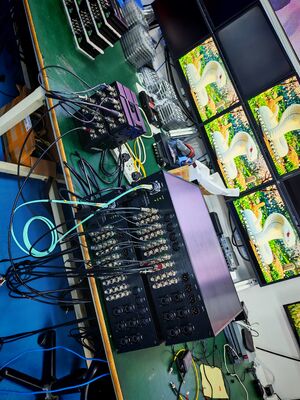16 Channels 4K 12G SDI Video Fiber Transmission System with XLR Audio, 10GB Network, CNlinko Dual LC Fiber Connector supplier