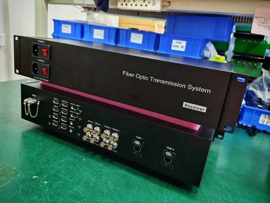2x Bidirectional 4K 12G SDI Video Fiber Transmission System with 4K60 HDMI, 10GB Network, Dual ST Fiber Connector supplier
