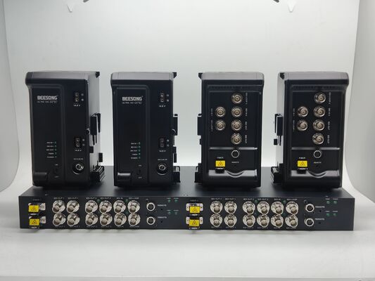 2x Bidirectional 12G SDI Video With Lanc Remote, 8-Pin Remote, Vmount Fiber Converter supplier