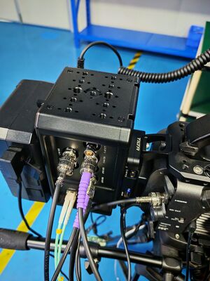 2x Bidirectional 12G SDI Video With Lanc Remote, 8-Pin Remote, Vmount Fiber Converter supplier