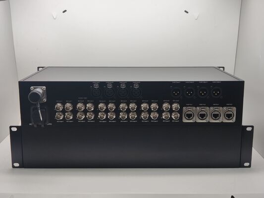 Bidirectional Fiber Transmission System Combine with 12G SDI, XLR Audio, 10GB Ethernet, SMPTE Fiber Connector supplier