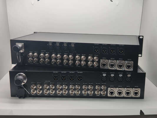 Bidirectional Fiber Transmission System Combine with 12G SDI, XLR Audio, 10GB Ethernet, SMPTE Fiber Connector supplier