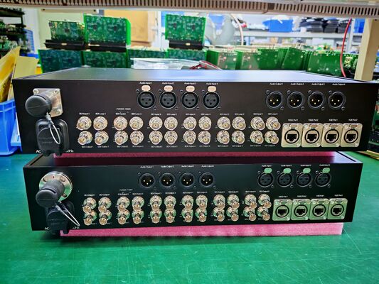Bidirectional Fiber Transmission System Combine with 12G SDI, XLR Audio, 10GB Ethernet, SMPTE Fiber Connector supplier