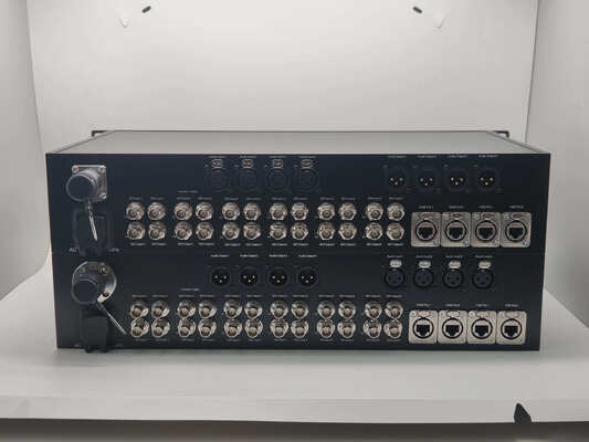 Bidirectional Fiber Transmission System Combine with 12G SDI, XLR Audio, 10GB Ethernet, SMPTE Fiber Connector supplier