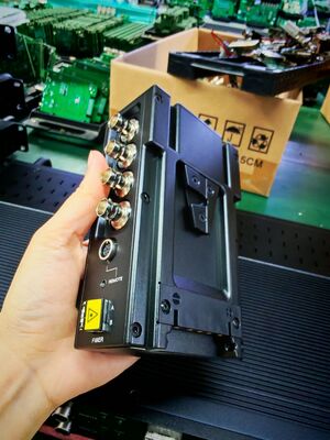Remote Control 4K Fiber Optic Converter with 12G SDI PGM supplier