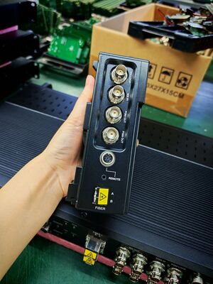 Remote Control 4K Fiber Optic Converter with 12G SDI PGM supplier