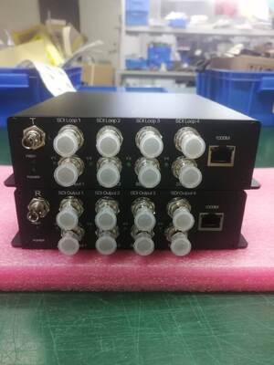4 Channels 3G SDI Input With IP Network Multi-Signals Transmission Equipment Over One Fibre Cable supplier