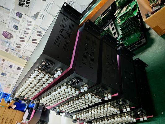 24 Channels 4K Video Signal Transmission System Via SMPTE Fiber Cable With Genlock supplier