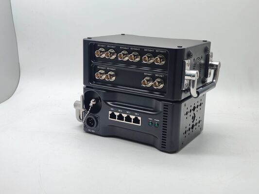 5CH 12G SDI Video With Network Via ST Fiber Transmission supplier