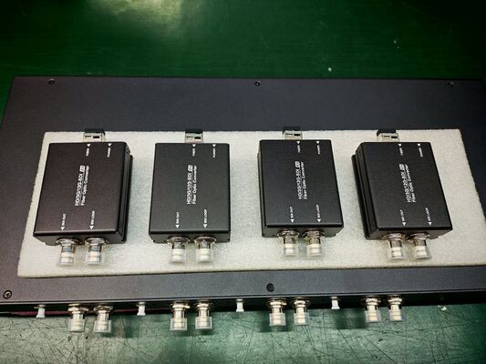 12G SDI Digital Broadcast Video Over Single Mode Fiber Optic 1TX 4RX supplier