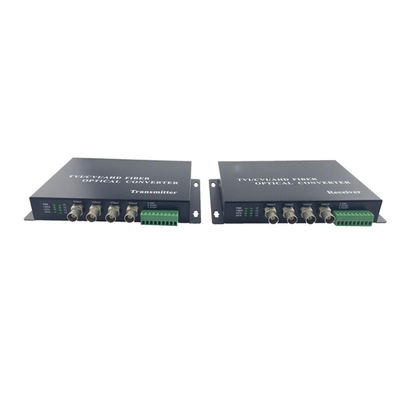 4 Channel 720P/960P/1080P CVI/AHD/TVI Fiber Optical to BNC Digital Video Converter supplier