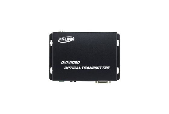1 Channel 1080P/60Hz Uncompressed DVI to Video Fiber Transmitter Receiver Over Dual Fiber Optic Cable SMF supplier